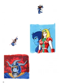 Page 93 of Kenran Goga Go Nagai Art Works