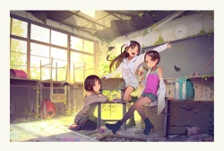 Page 1 of Tiny Evil 5 Part 2 - 淫魔少女３人におちんちん遊ばれる本