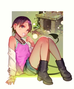 Page 11 of Tiny Evil 5 Part 2 - 淫魔少女３人におちんちん遊ばれる本