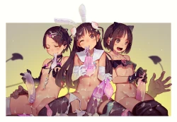 Page 44 of Tiny Evil 5 Part 2 - 淫魔少女３人におちんちん遊ばれる本