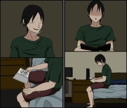 Page 104 of Kinikuwanai charaotoko ga kite kara isshukan no dekigoto