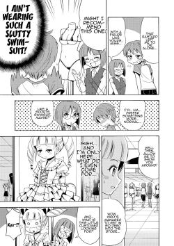 Page 11 of Happy Birthday 2Because I have the body of a girl, I tried going shopping for swimsuits.