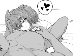 Page 1 of "…Itsukarasokoniita?" | 「…妳幾時開始站在那的？」