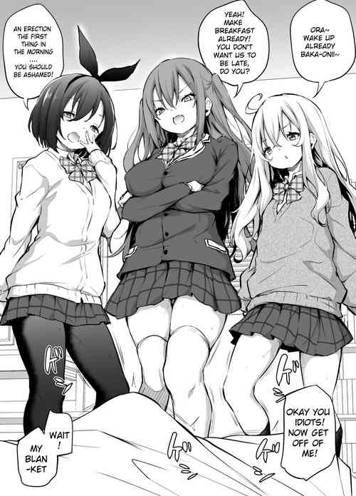 Download Namaiki Sanshimai ni Okosareru Asa