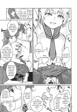 Page 11 of Boku ga!'`Watashi ga!'`Ichiban eroinodesu!'`Desu wa!' | "I am The..." "I'm The..." "Lewdest!" "Right!?" "Am I Not!?"