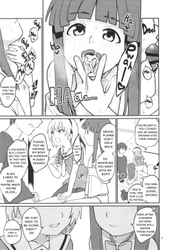 Page 7 of Boku ga!'`Watashi ga!'`Ichiban eroinodesu!'`Desu wa!' | "I am The..." "I'm The..." "Lewdest!" "Right!?" "Am I Not!?"