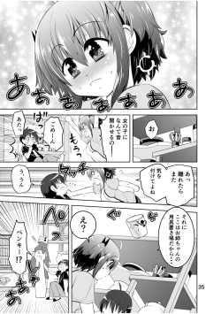 Page 35 of Shinsei Mika ni Harassmentdan no Sekai