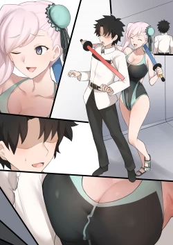 Page 9 of Mizugi Musashi ni Mitsugigasareta Ue ni Kokujin Dekachinpo NTR Douga de Medb ni Chinpo Shibakareru Manga