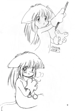 Page 10 of Katsuobushi COTOBA Rakugaki-bon