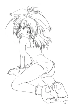 Page 28 of Katsuobushi COTOBA Rakugaki-bon