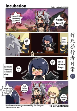 Page 28 of Makedie traveler daily life