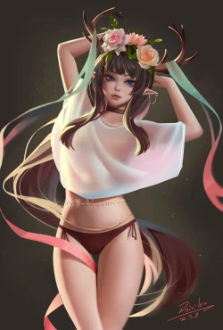 Page 261 of 粉红黏黏怪（ririko）