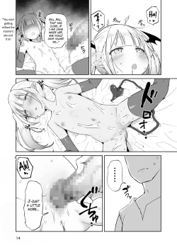 Page 14 of MSGK Succubus ga Nakama ni Shite Hoshisou ni Kochira o Miteiru - The MSGK succubus is looking at you as if she wants to be your mate.