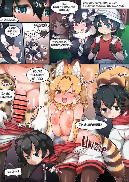 Download Tairiku Ookami to Futanari Serval Koubi