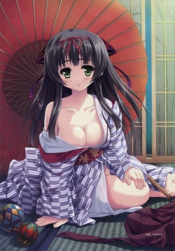 Page 15 of Kiss Yori Saki ni Koi Yori Hayaku Official Fan Book