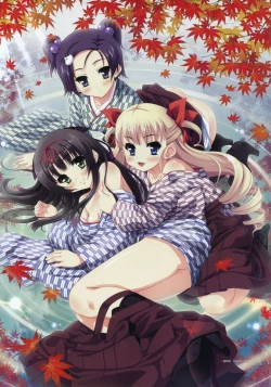 Page 17 of Kiss Yori Saki ni Koi Yori Hayaku Official Fan Book