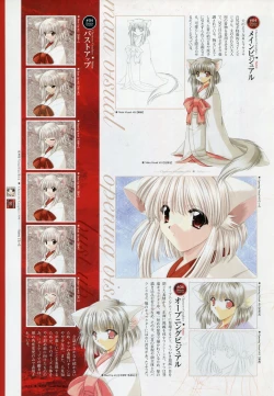 Page 20 of Natsukagura Visual Fan Book