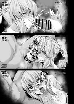 Page 7 of Bakunyuu Yamiochi Shimai no Okuchi de Nettori Shibori Torarenagara Hamedori Satsuei suru Hanashi Zenpen "Morgan Saber Alter"