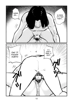 Page 12 of Inran Joshi ga Modaenagara Kintama Ijimetemita | The Lewd Girl Tortured Their Balls While Suffering From Their Advances