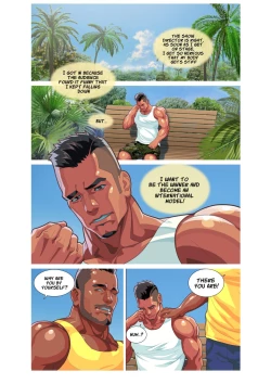 Page 10 of Summer Men vol.3 Muscle milk bath