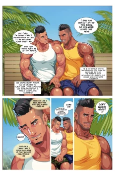 Page 11 of Summer Men vol.3 Muscle milk bath