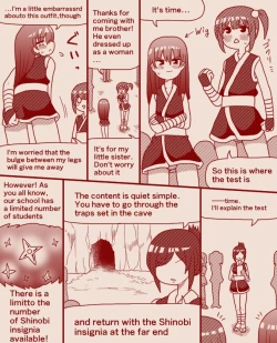 Page 2 of Kunoichi Ninja School Entrance Exam