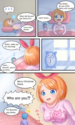 Page 1 of Kurumi no Christmas | Kurumi's Christmas
