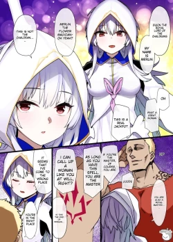 Page 1 of FGO Proto Merlin Enslaved Manga