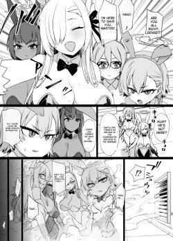 Page 2 of Blue Archive Brainwashing Bunny Slave Additional Manga
