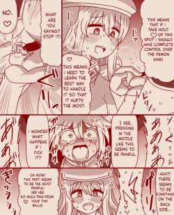 Page 13 of The demon king and the holy pristess