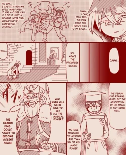 Page 3 of The demon king and the holy pristess