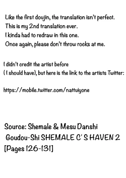 Page 7 of Shemale & Mesu Danshi Goudou-Shi SHEMALE C' S HAVEN 2