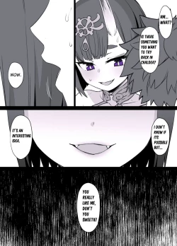 Page 2 of FGO Shuten-Doji x Da Vinci possession manga