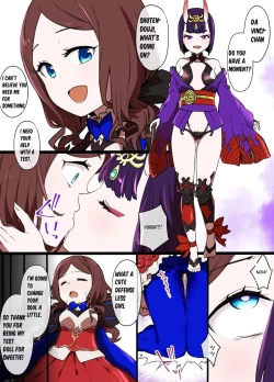 Page 3 of FGO Shuten-Doji x Da Vinci possession manga