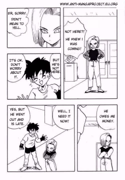 Page 3 of Dragonball Z - C18 and Videl
