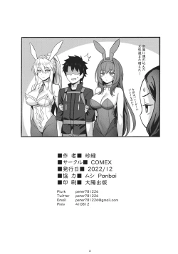 Page 21 of Kyou no Chaldea mo Ecchi na Funiki ga Ahureru