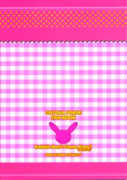 Page 22 of Rabbit Don't Come Easy?