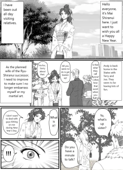 Page 1 of Mai Shiranui × Ryuji Yamazaki New Year's Day Meeting