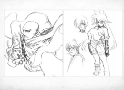 Page 144 of ALICESOFT ORION SCRIBBLES with CROQUIS ULTIMATE EDITION VOL.3 織音計画特別版  ラフ画集