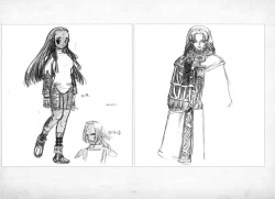 Page 195 of ALICESOFT ORION SCRIBBLES with CROQUIS ULTIMATE EDITION VOL.3 織音計画特別版  ラフ画集