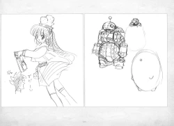 Page 221 of ALICESOFT ORION SCRIBBLES with CROQUIS ULTIMATE EDITION VOL.3 織音計画特別版  ラフ画集