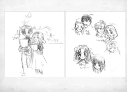Page 224 of ALICESOFT ORION SCRIBBLES with CROQUIS ULTIMATE EDITION VOL.3 織音計画特別版  ラフ画集