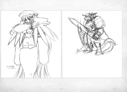 Page 257 of ALICESOFT ORION SCRIBBLES with CROQUIS ULTIMATE EDITION VOL.3 織音計画特別版  ラフ画集