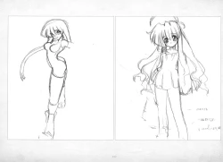 Page 324 of ALICESOFT ORION SCRIBBLES with CROQUIS ULTIMATE EDITION VOL.3 織音計画特別版  ラフ画集