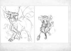 Page 403 of ALICESOFT ORION SCRIBBLES with CROQUIS ULTIMATE EDITION VOL.3 織音計画特別版  ラフ画集