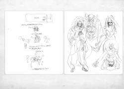 Page 128 of ALICESOFT ORION SCRIBBLES with CROQUIS ULTIMATE EDITION VOL.1 織音計画特別版  ラフ画集