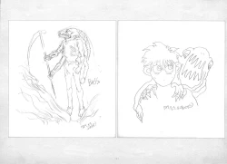 Page 132 of ALICESOFT ORION SCRIBBLES with CROQUIS ULTIMATE EDITION VOL.1 織音計画特別版  ラフ画集