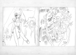 Page 196 of ALICESOFT ORION SCRIBBLES with CROQUIS ULTIMATE EDITION VOL.1 織音計画特別版  ラフ画集