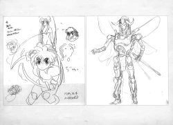 Page 197 of ALICESOFT ORION SCRIBBLES with CROQUIS ULTIMATE EDITION VOL.1 織音計画特別版  ラフ画集