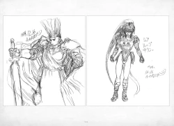 Page 245 of ALICESOFT ORION SCRIBBLES with CROQUIS ULTIMATE EDITION VOL.1 織音計画特別版  ラフ画集